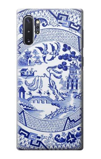 W2768 Willow Pattern Graphic Case Cover Custodia e Flip Case per Samsung Galaxy Note 10 Plus