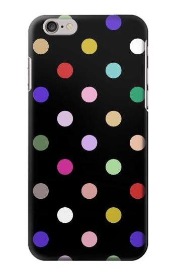 W3532 Colorful Polka Dot Case Cover Custodia e Flip Case per iPhone 6 6S