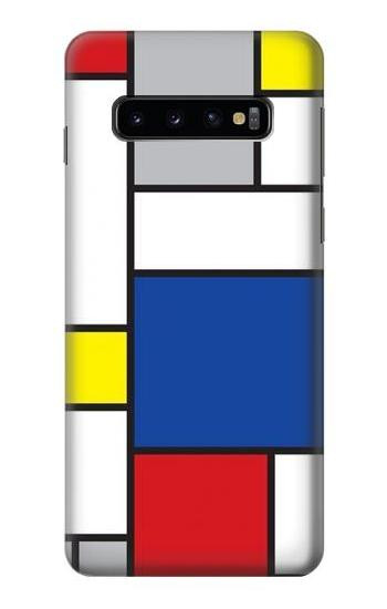 W3536 Modern Art Case Cover Custodia e Flip Case per Samsung Galaxy S10