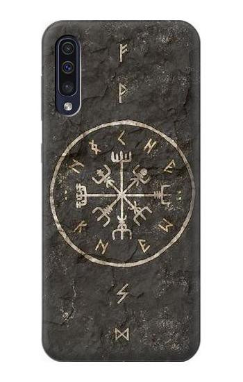 W3413 Norse Ancient Viking Symbol Case Cover Custodia e Flip Case per Samsung Galaxy A50
