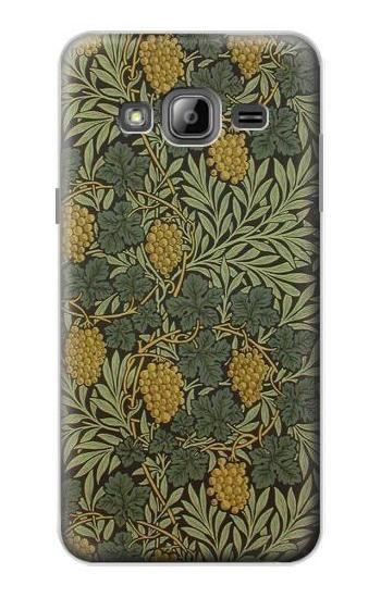 W3662 William Morris Vine Pattern Case Cover Custodia e Flip Case per Samsung Galaxy J3 (2016)