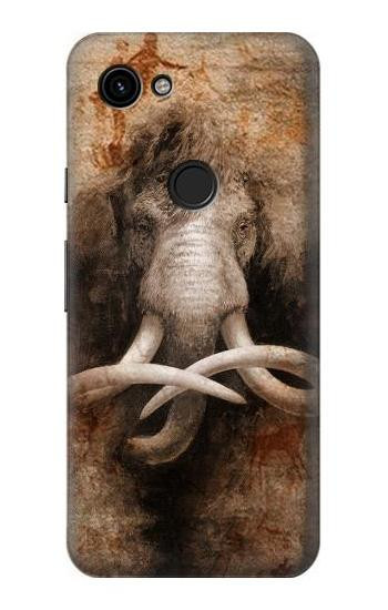 W3427 Mammoth Ancient Cave Art Case Cover Custodia e Flip Case per Google Pixel 3a