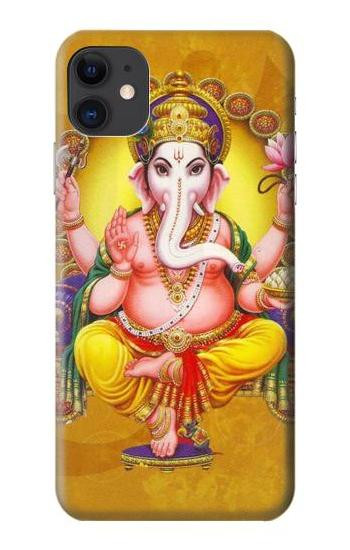 W0896 Lord Ganesh Hindu God Case Cover Custodia e Flip Case per iPhone 11