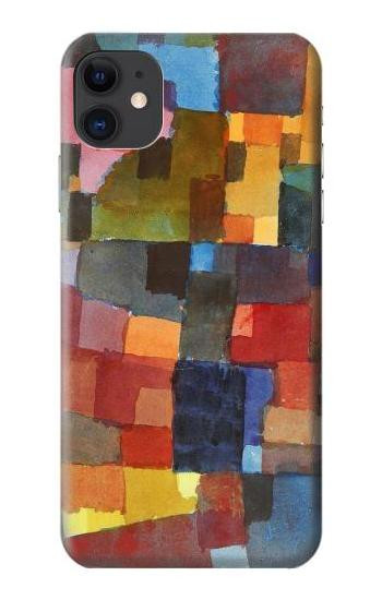 W3341 Paul Klee Raumarchitekturen Case Cover Custodia e Flip Case per iPhone 11