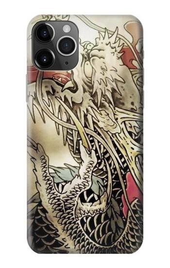 W0122 Yakuza Tattoo Case Cover Custodia e Flip Case per iPhone 11 Pro