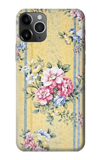 W2229 Vintage Flowers Case Cover Custodia e Flip Case per iPhone 11 Pro