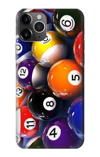W2238 Billiard Pool Ball Case Cover Custodia e Flip Case per iPhone 11 Pro