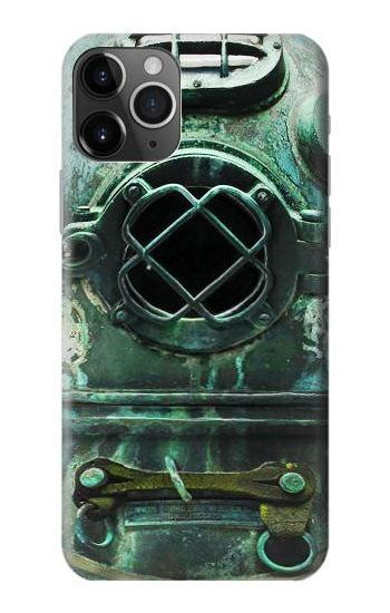 W2632 Antique Vintage Deep Sea Diver Helmet Case Cover Custodia e Flip Case per iPhone 11 Pro