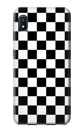 W1611 Black and White Check Chess Board Case Cover Custodia e Flip Case per Samsung Galaxy A10e
