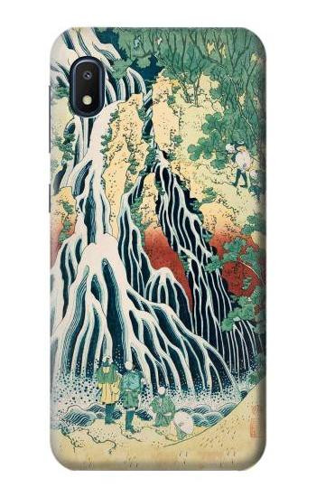W2491 Hokusai Kirifuri Waterfall at Kurokami Case Cover Custodia e Flip Case per Samsung Galaxy A10e