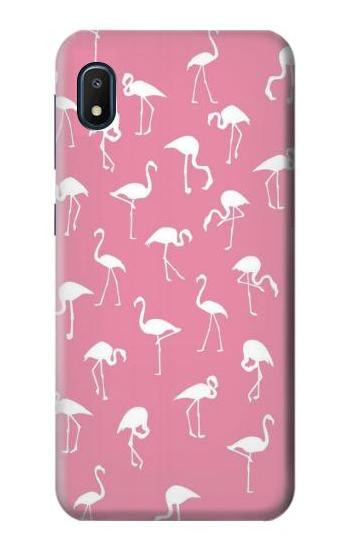 W2858 Pink Flamingo Pattern Case Cover Custodia e Flip Case per Samsung Galaxy A10e
