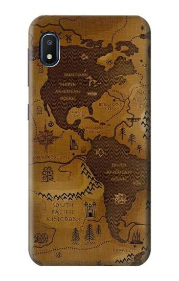 W2861 Antique World Map Case Cover Custodia e Flip Case per Samsung Galaxy A10e W2861 Antique World Map Case Cover Custodia e Flip Case per Samsung Galaxy A10e