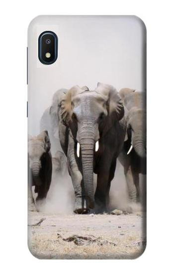 W3142 African Elephant Case Cover Custodia e Flip Case per Samsung Galaxy A10e