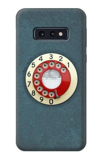 W1968 Rotary Dial Telephone Case Cover Custodia e Flip Case per Samsung Galaxy S10e