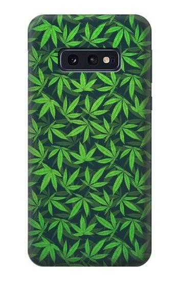 W2666 Marijuana Pattern Case Cover Custodia e Flip Case per Samsung Galaxy S10e