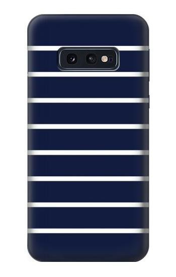 W2767 Navy White Striped Case Cover Custodia e Flip Case per Samsung Galaxy S10e W2767 Navy White Striped Case Cover Custodia e Flip Case per Samsung Galaxy S10e