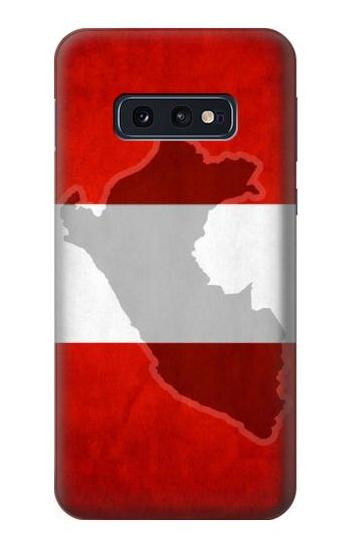 W3018 Peru Flag Case Cover Custodia e Flip Case per Samsung Galaxy S10e