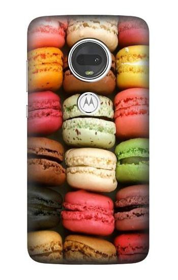W0080 Macarons Case Cover Custodia e Flip Case per Motorola Moto G7, Moto G7 Plus