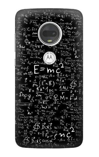 W2574 Mathematics Physics Blackboard Equation Case Cover Custodia e Flip Case per Motorola Moto G7, Moto G7 Plus
