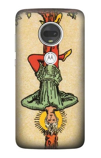 W3377 Tarot Card Hanged Man Case Cover Custodia e Flip Case per Motorola Moto G7, Moto G7 Plus
