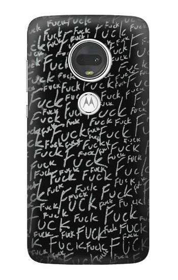 W3478 Funny Words Blackboard Case Cover Custodia e Flip Case per Motorola Moto G7, Moto G7 Plus