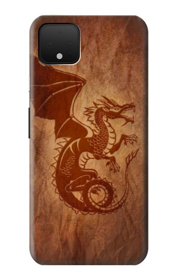 W3086 Red Dragon Tattoo Case Cover Custodia e Flip Case per Google Pixel 4