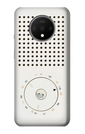 W1857 Retro Transistor Radio Case Cover Custodia e Flip Case per OnePlus 7T