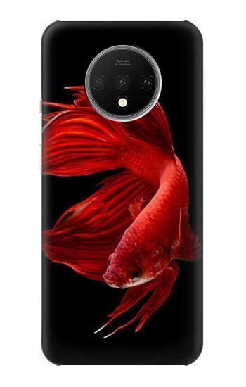 W2092 Red Siamese Fighting Fish Case Cover Custodia e Flip Case per OnePlus 7T