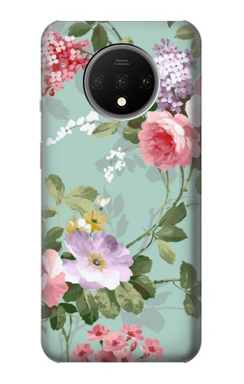 W2178 Flower Floral Art Painting Case Cover Custodia e Flip Case per OnePlus 7T