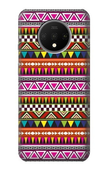 W2292 Aztec Tribal Pattern Case Cover Custodia e Flip Case per OnePlus 7T
