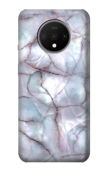 W2316 Dark Blue Marble Texture Graphic Print Case Cover Custodia e Flip Case per OnePlus 7T