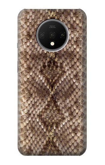 W2875 Rattle Snake Skin Graphic Printed Case Cover Custodia e Flip Case per OnePlus 7T