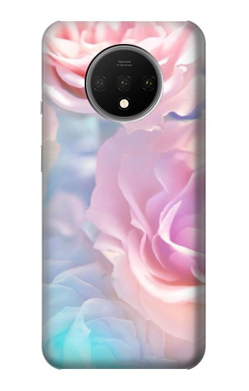 W3050 Vintage Pastel Flowers Case Cover Custodia e Flip Case per OnePlus 7T