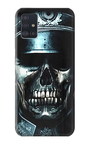 W0754 Skull Soldier Zombie Case Cover Custodia e Flip Case per Samsung Galaxy A51