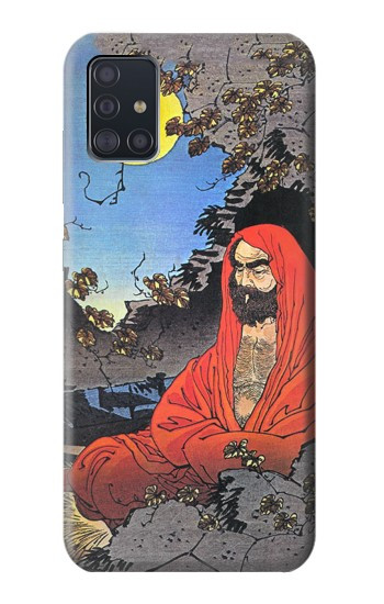 W2234 Zen Master Bodhidharma Yoshitoshi Case Cover Custodia e Flip Case per Samsung Galaxy A51