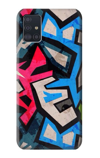 W3445 Graffiti Street Art Case Cover Custodia e Flip Case per Samsung Galaxy A51