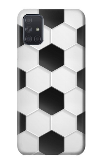 W2061 Football Soccer Pattern Case Cover Custodia e Flip Case per Samsung Galaxy A71