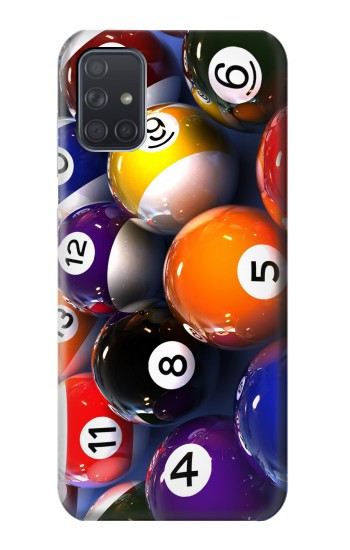 W2238 Billiard Pool Ball Case Cover Custodia e Flip Case per Samsung Galaxy A71