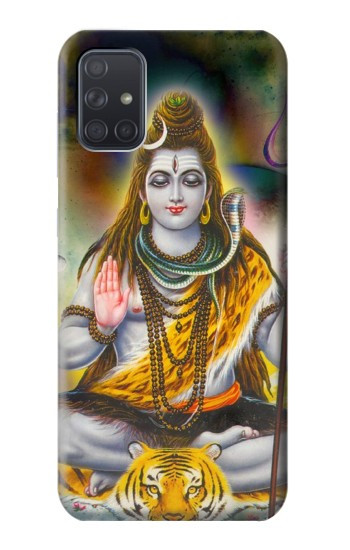 W2287 Lord Shiva Hindu God Case Cover Custodia e Flip Case per Samsung Galaxy A71