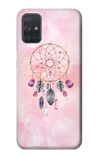 W3094 Dreamcatcher Watercolor Painting Case Cover Custodia e Flip Case per Samsung Galaxy A71