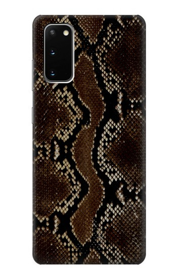 W0553 Snake Skin Case Cover Custodia e Flip Case per Samsung Galaxy S20