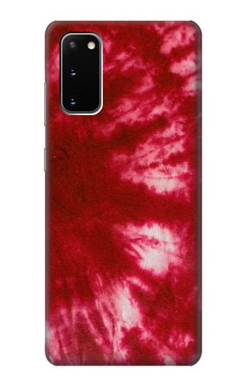 W2480 Tie Dye Red Case Cover Custodia e Flip Case per Samsung Galaxy S20
