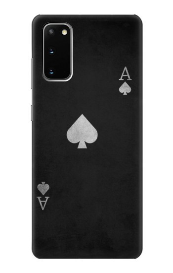 W3152 Black Ace of Spade Case Cover Custodia e Flip Case per Samsung Galaxy S20