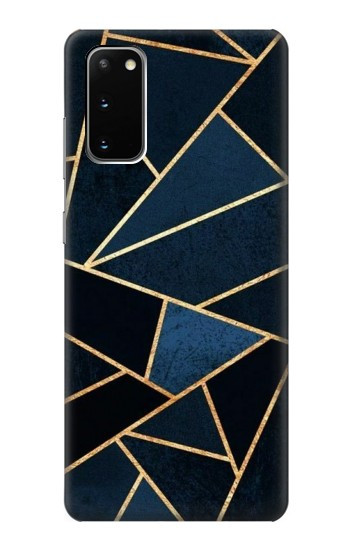 W3479 Navy Blue Graphic Art Case Cover Custodia e Flip Case per Samsung Galaxy S20