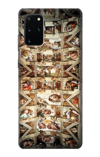 W0177 Michelangelo Chapel ceiling Case Cover Custodia e Flip Case per Samsung Galaxy S20 Plus, Galaxy S20+