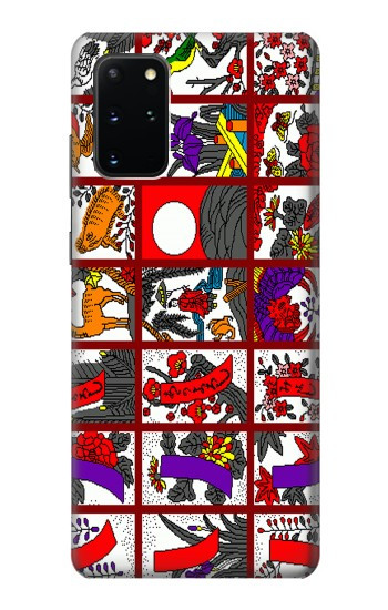W1923 Hanafuda Japanese Flower Card Case Cover Custodia e Flip Case per Samsung Galaxy S20 Plus, Galaxy S20+