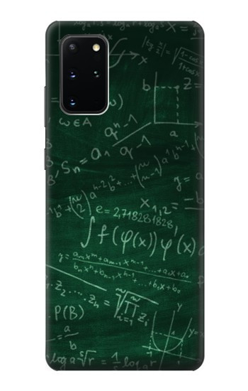 W3190 Math Formula Greenboard Case Cover Custodia e Flip Case per Samsung Galaxy S20 Plus, Galaxy S20+