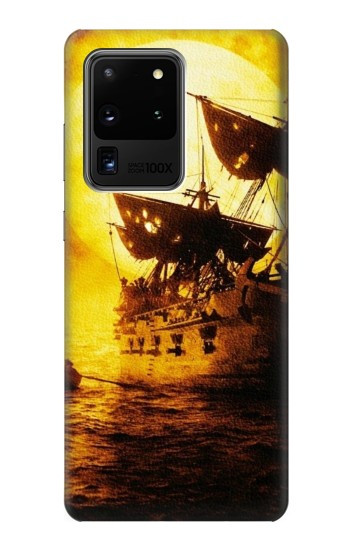 W0841 Pirates Black Pearl Case Cover Custodia e Flip Case per Samsung Galaxy S20 Ultra