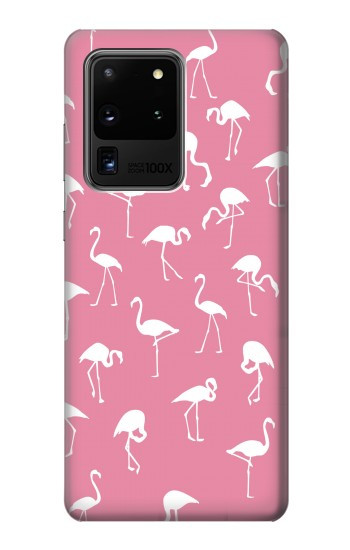 W2858 Pink Flamingo Pattern Case Cover Custodia e Flip Case per Samsung Galaxy S20 Ultra