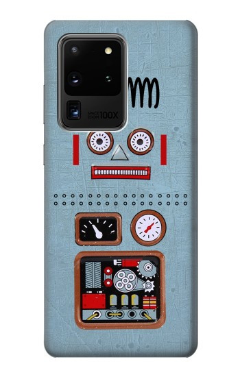 W3040 Retro Robot Toy Case Cover Custodia e Flip Case per Samsung Galaxy S20 Ultra